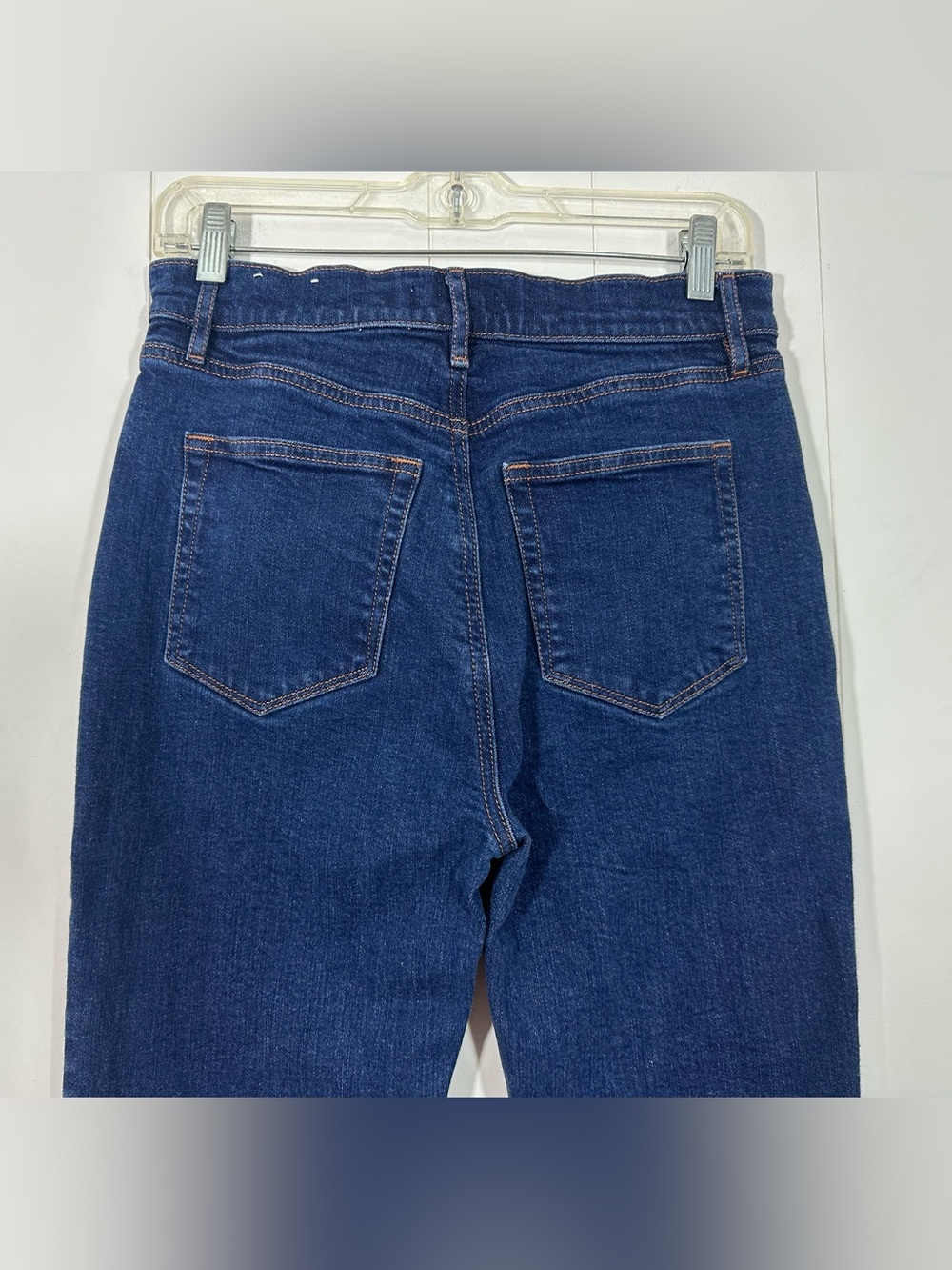 LOFT The Slim Flare Women’s Size 28/6 Stretch Denim Blue Jeans Casual - Picture 6 of 14